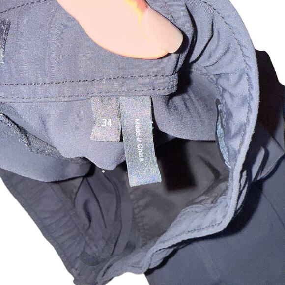 Theory Sz 34 Curtis Drawstring Precision Ponte Pants Business Casual Golf Preppy - Picture 6 of 14